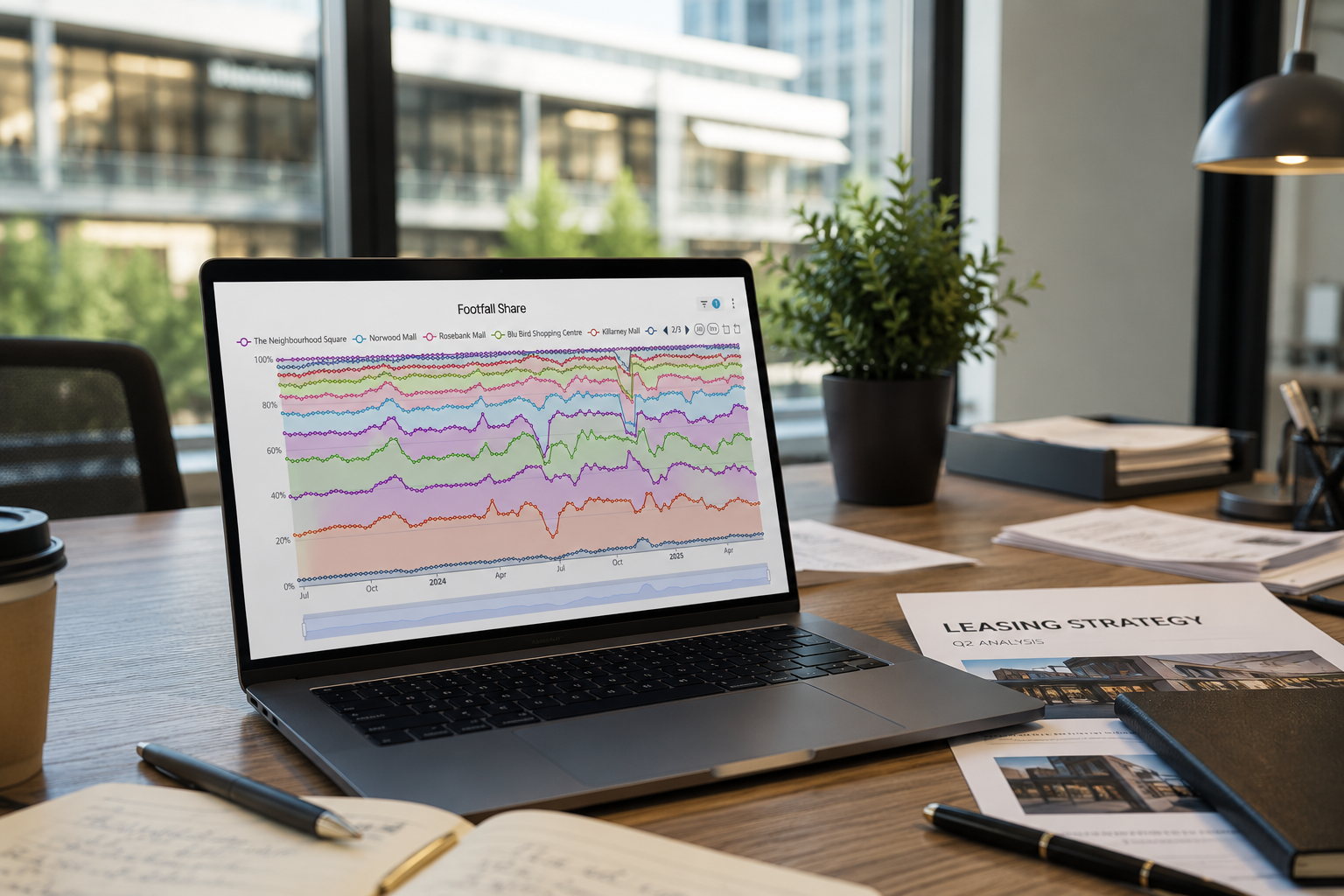 Customer Behaviour Analytics mockup